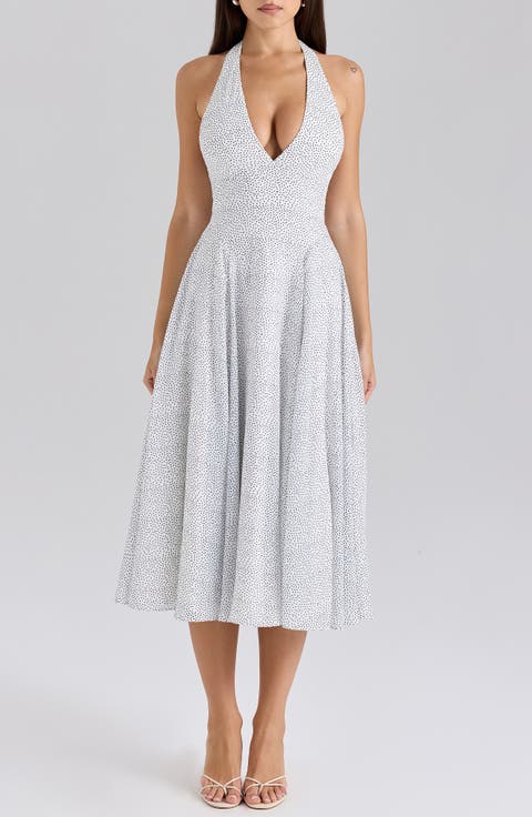 Solada Halter Midi Dress