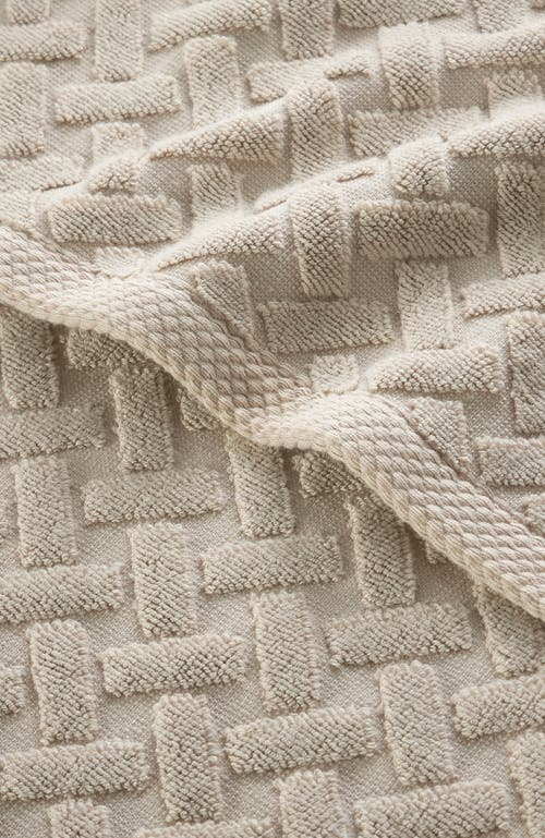 CHRISTY CHRISTY TRELLIS TEXTURED COTTON RAYON FIBRE BLEND SOFT BATH TOWELS 