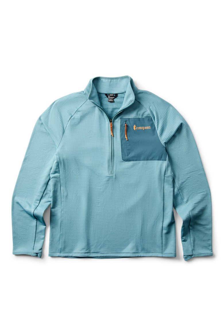Otero Fleece Half-Zip Pullover - Men's, Alternate, color, Everglade
