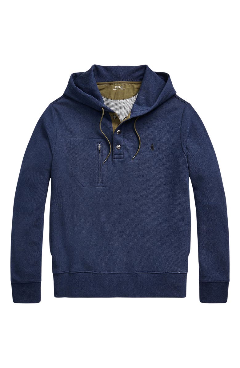 Polo Ralph Lauren Expedition Cotton Blend Terry Hoodie, Alternate, color,