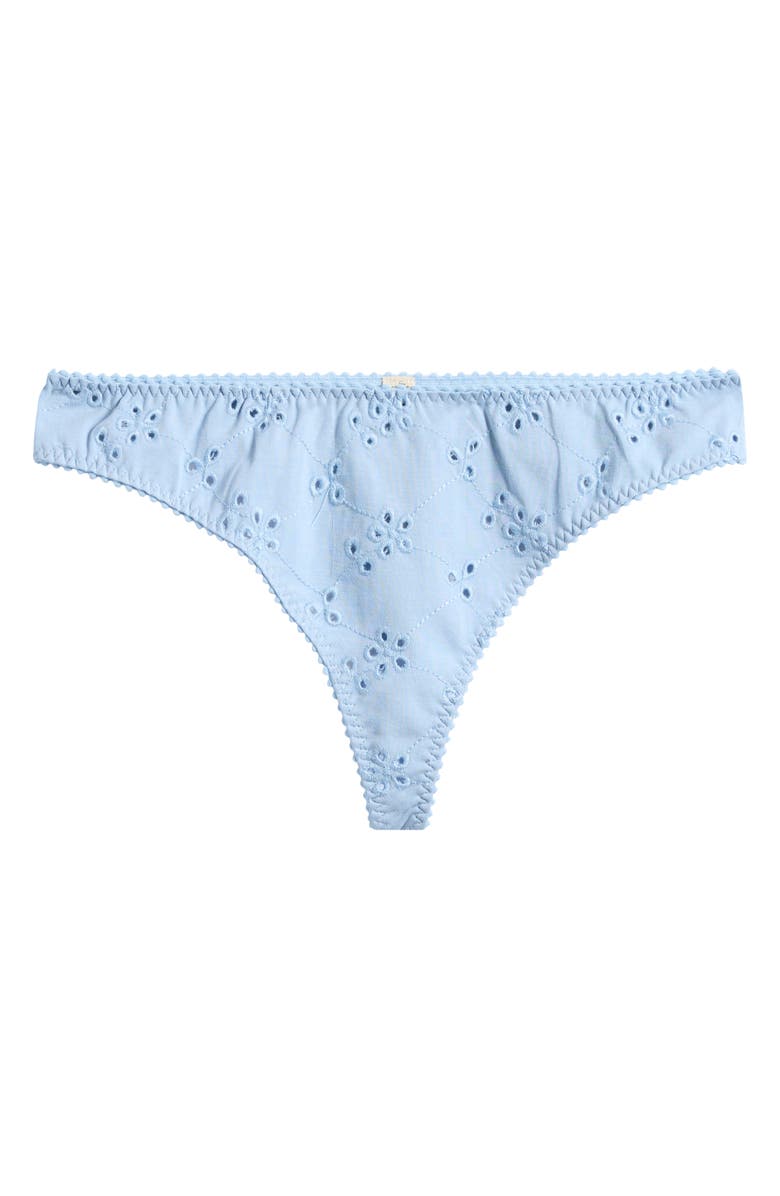 Free People Homegrown Thong, Alternate, color, Clear Sky