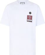 PHILIPP PLEIN Round Neck T-Shirt Tennis Society Label Men