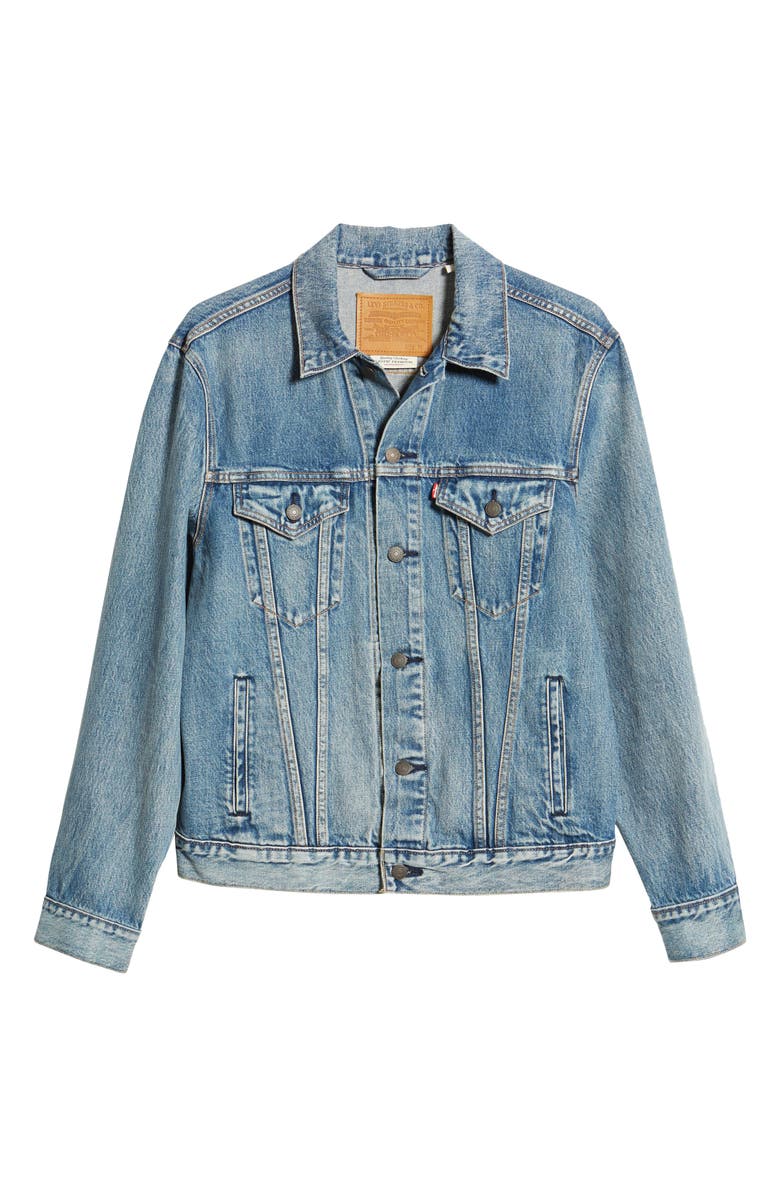 Levi's<sup>®</sup> Vintage Fit Denim Trucker Jacket, Alternate, color,