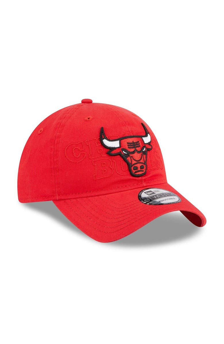 New Era Men's New Era Red Chicago Bulls 2023 NBA Draft 9TWENTY Adjustable Hat, Alternate, color,