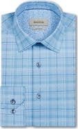 Bugatchi Jimmy OoohCotton® Plaid Button-Up Shirt