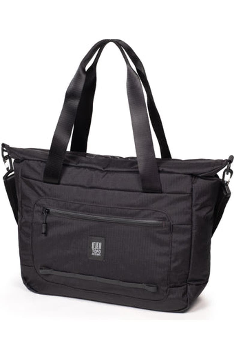 Topo Designs Global Pro Travel Tote, Main, color, Black