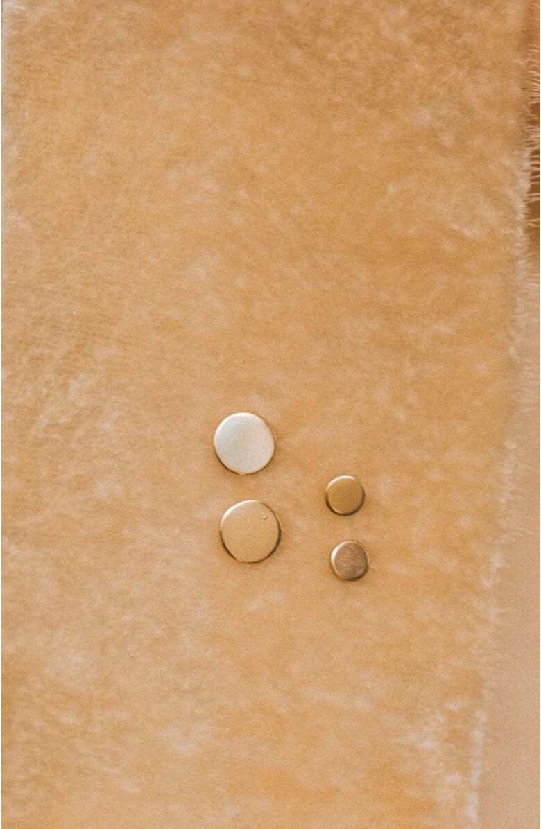 MADE BY MARY Lux Stud Earrings, Alternate, color, Gold Filled