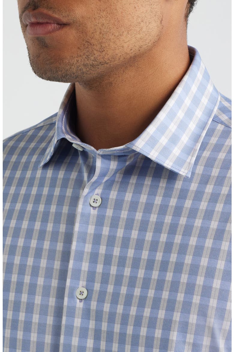 James OoohCotton® Plaid Button-Up Shirt, Alternate, color, ORCHID
