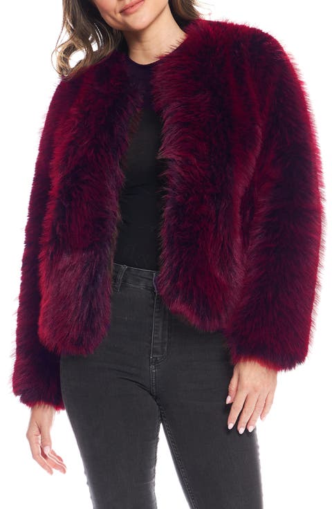 Happy Hour Faux Fur Jacket