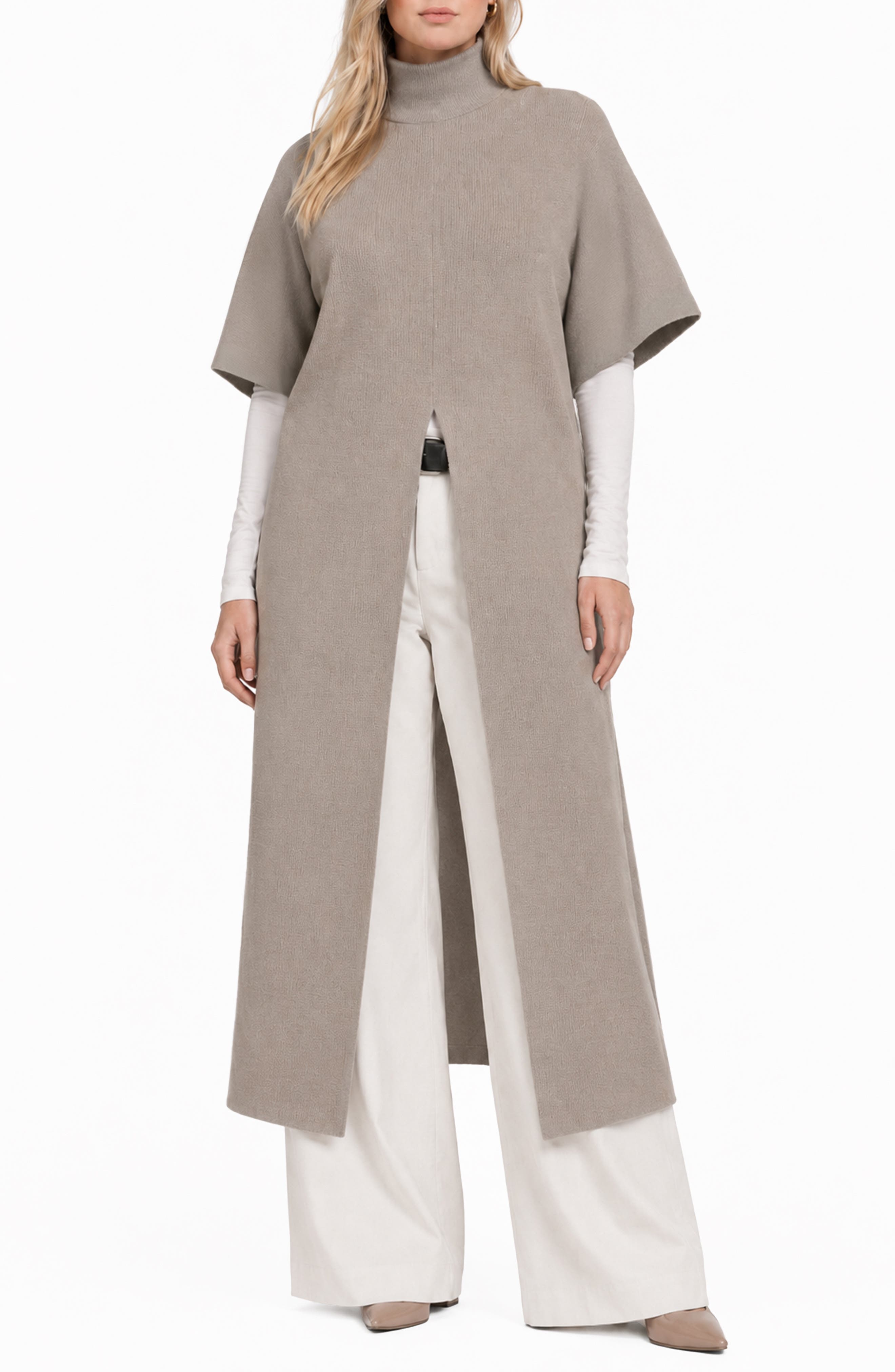 Bree Mock Neck Sweater Tunic