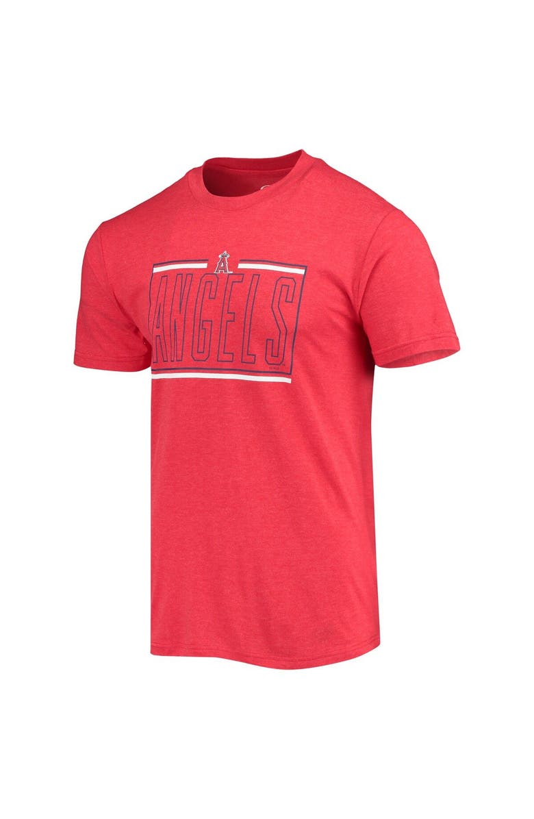 CONCEPTS SPORT Men's Concepts Sport Navy/Red Los Angeles Angels Meter T-Shirt and Shorts Sleep Set, Alternate, color, 