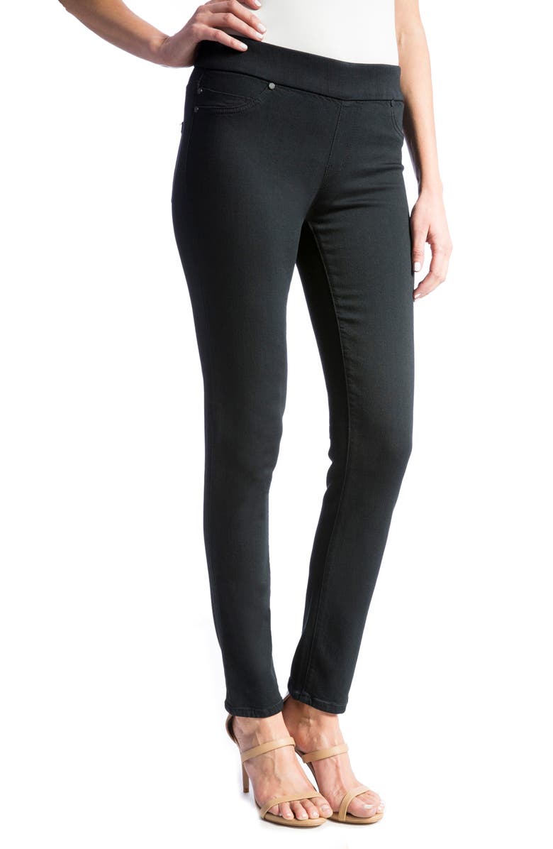 Liverpool Jeans Company Sienna Mid Rise Soft Stretch Denim Leggings, Alternate, color, 