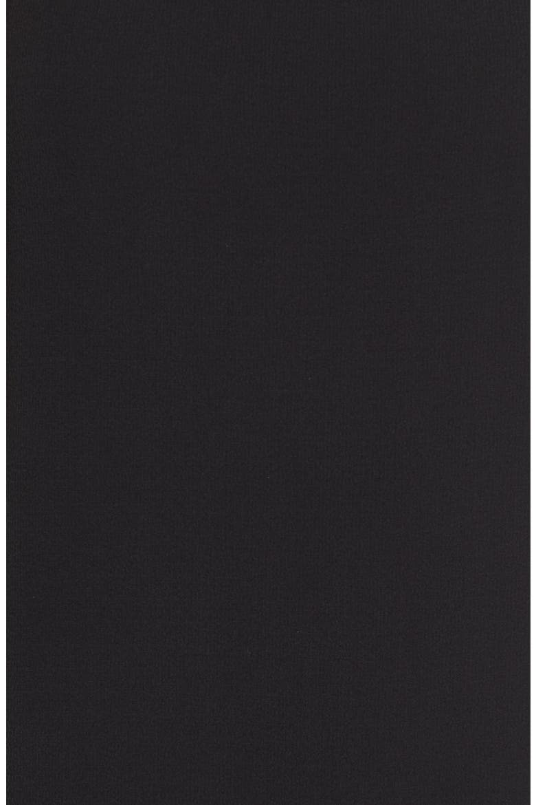 Colorblock Silk Georgette Crepe Dress, Alternate, color, BLACK
