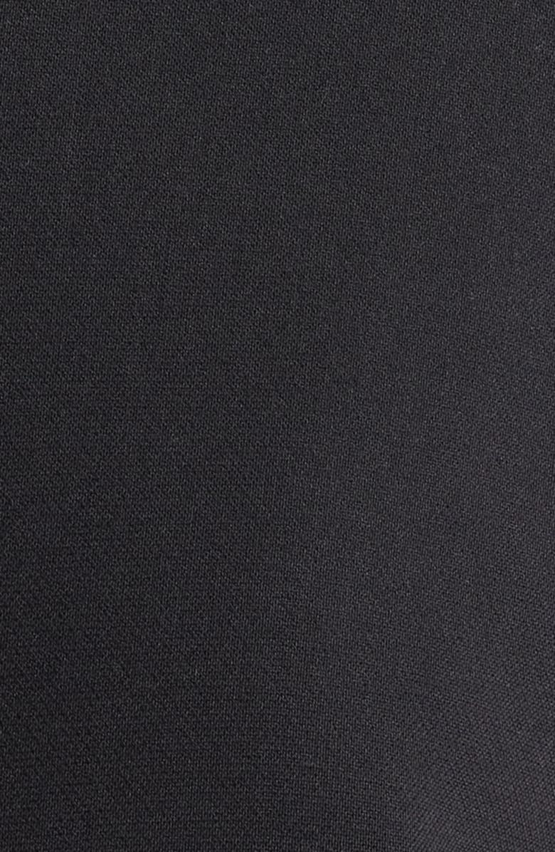 Topshop Chuck On Blazer Vest, Alternate, color, Black