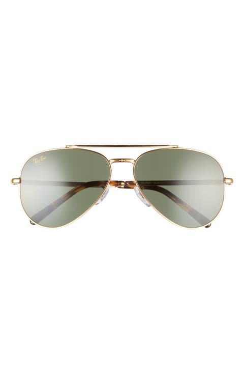 New Aviator 58mm Pilot Sunglasses