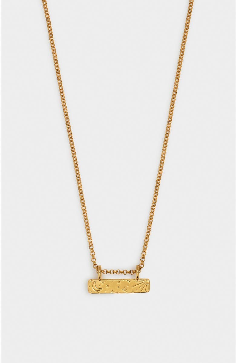 Dhwani Bansal LUNA NECKLACE, Main, color, Gold Coated