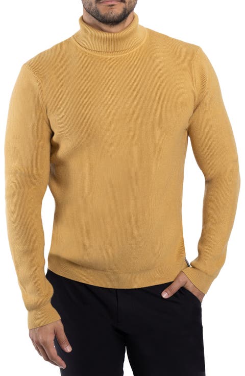 Ribbed Turtleneck Sweater