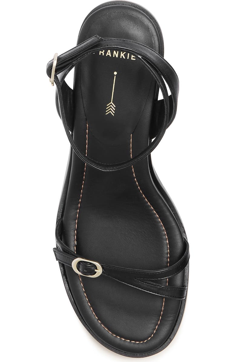 FRANKIE4 Jolie Slide Ankle Strap Sandal, Alternate, color, Black