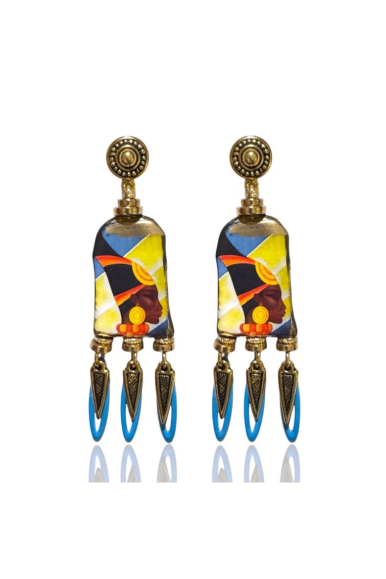 Auriel Of The Dawn Earrings, Main, color, Multicolor