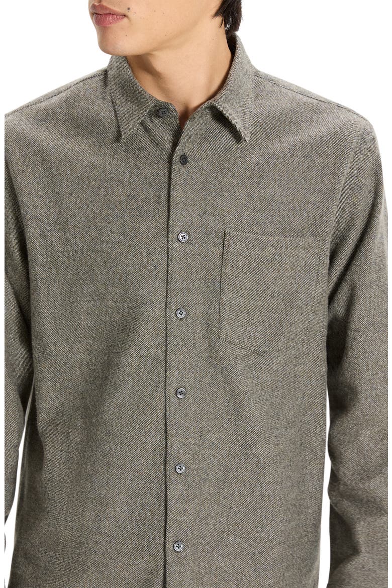 Weekend Brushed Cotton Twill Button-Up Shirt, Alternate, color, DUFFLE MULTI