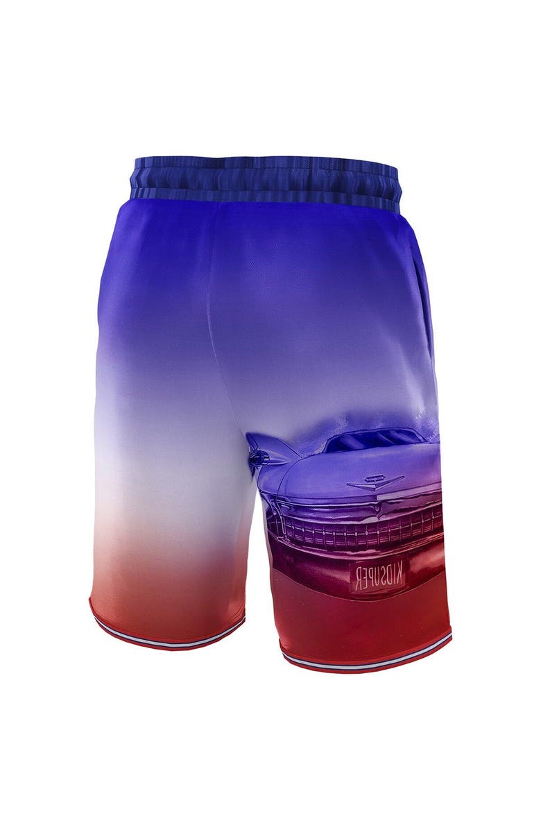 NBA X KIDSUPER Unisex NBA & KidSuper Studios by Fanatics Red Detroit Pistons Hometown Shorts, Alternate, color, Red