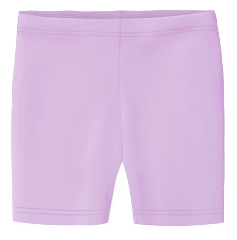 Girls 100% Soft Cotton Bike Shorts (Toddler, Little Kid, Big Kid)