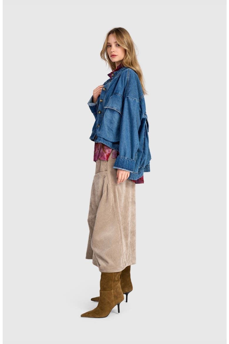 Workshop Jacket, Alternate, color, Denim