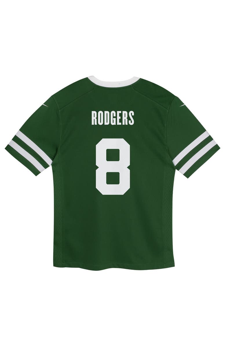 Nike Infant Nike Aaron Rodgers Legacy Green New York Jets Game Jersey, Alternate, color, 