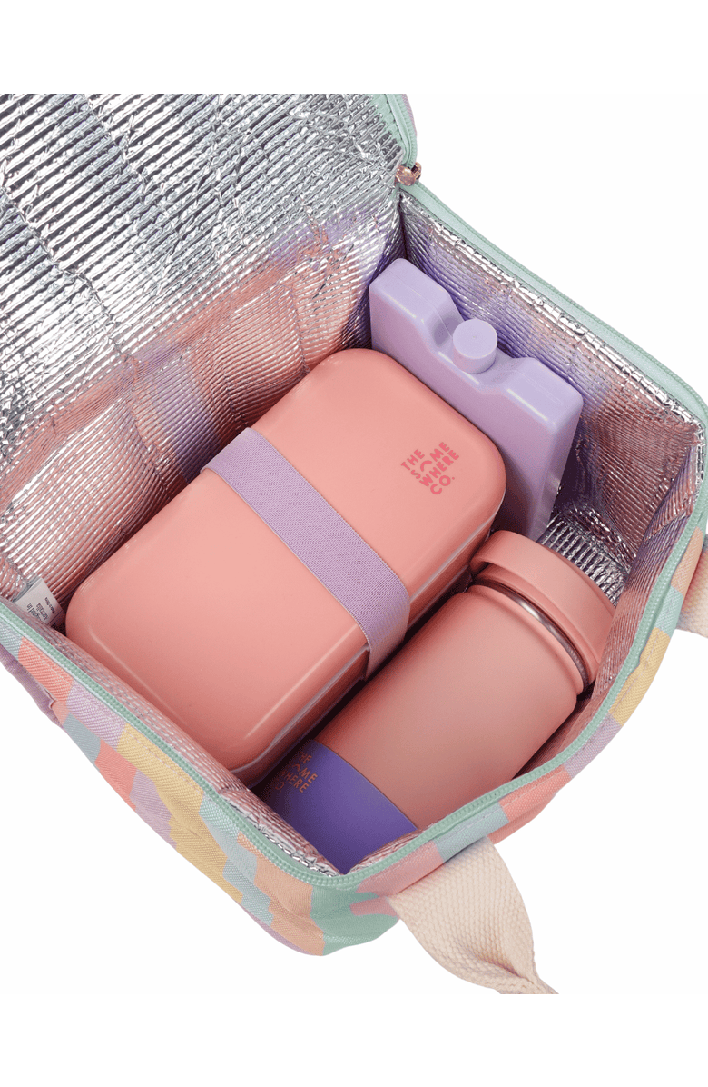 The Somewhere Co Sunset Soiree Lunch Bag, Alternate, color, Sunset Soiree