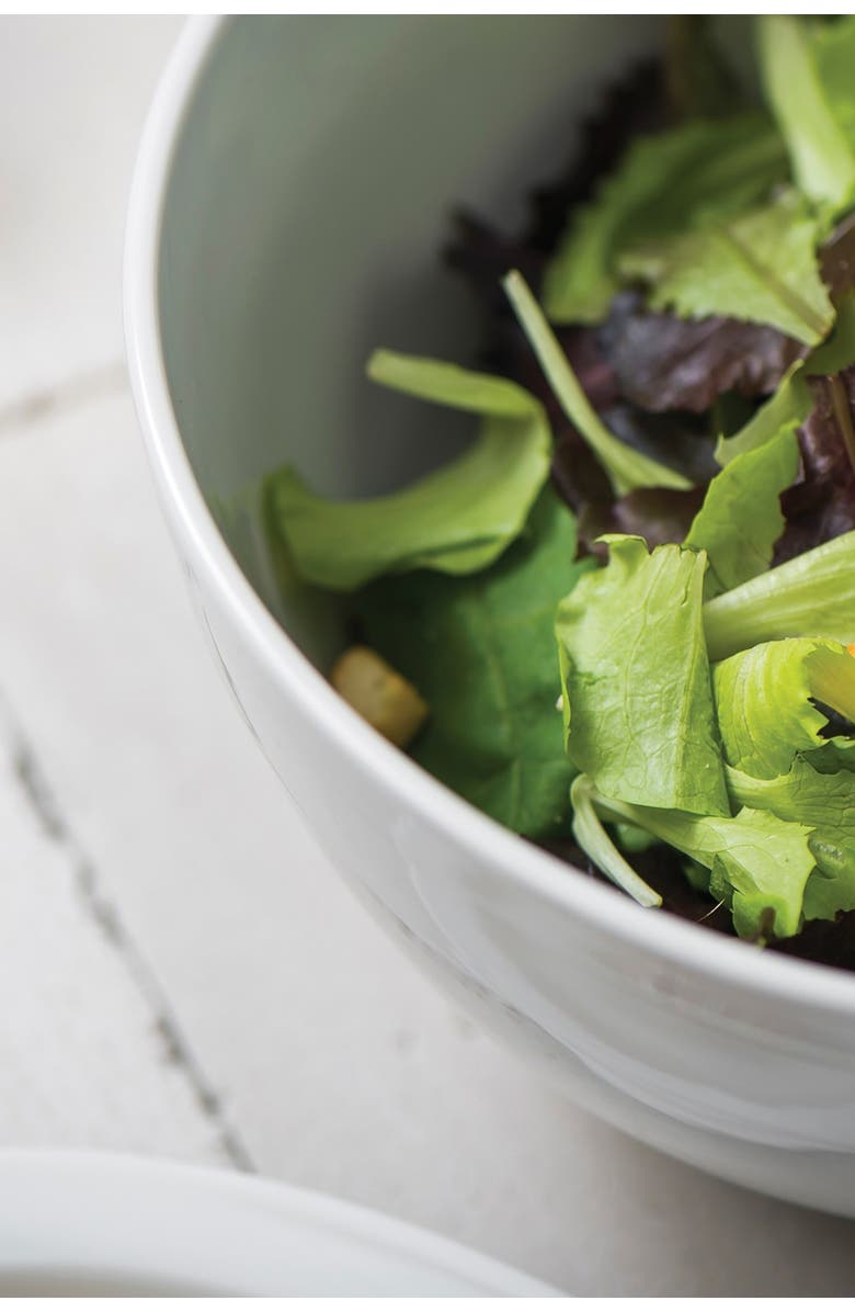 BergHOFF White 2.5 Quart Hotel Salad Bowl, Alternate, color, White