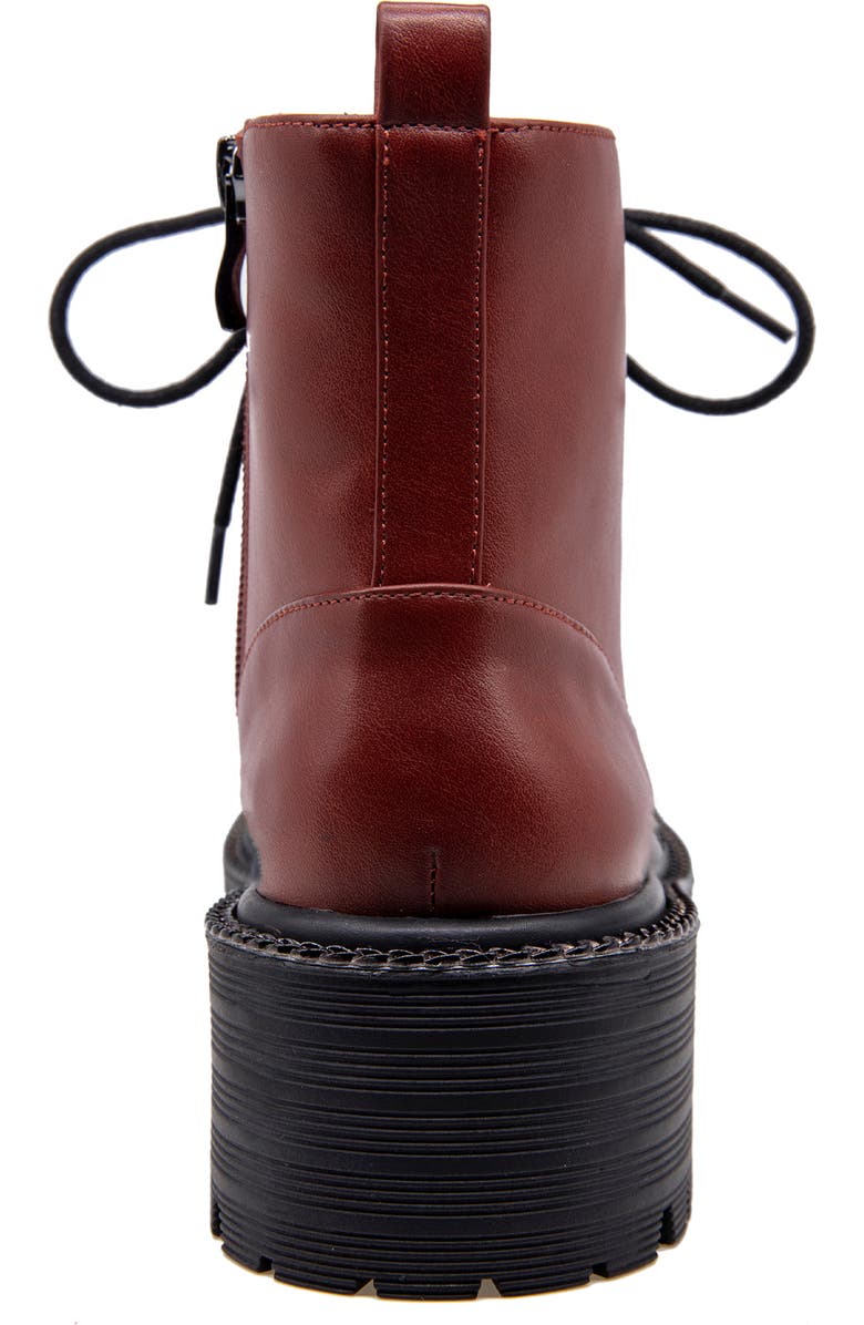 BCBGeneration Kayte Lug Sole Lace Up Combat Boot, Alternate, color,