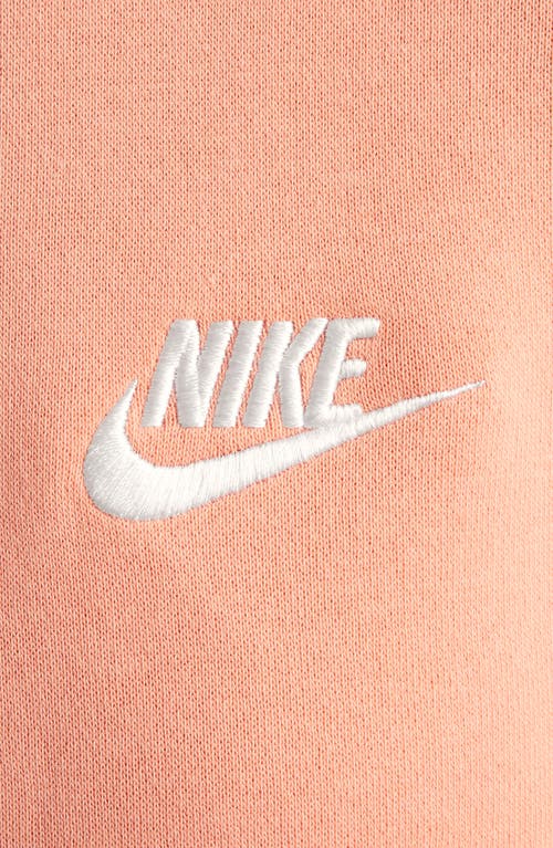 Nike Sportswear Club Fleece Big Kids' Oversized Sweatshirt In Pink