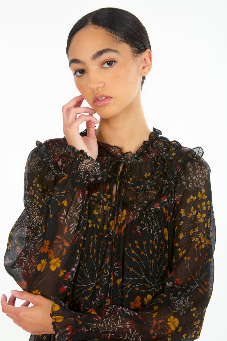 Roan Mini Dress, Alternate, color, Wildflower