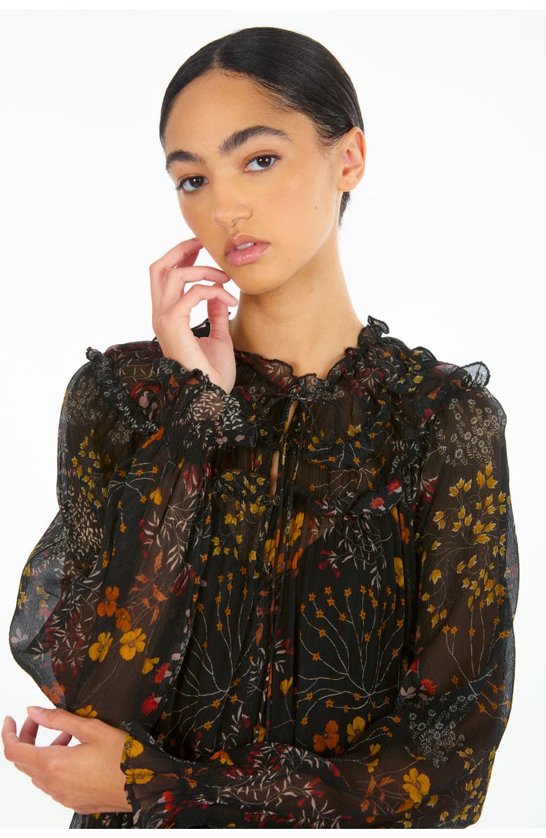 SECRET MISSION Roan Mini Dress, Alternate, color, Wildflower