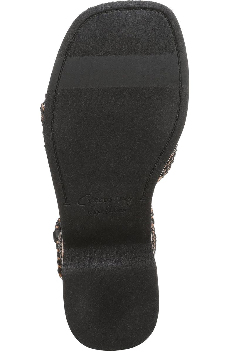 Circus NY by Sam Edelman Joanne Ankle Strap Platform Wedge Sandal, Alternate, color, Black/ Rich Cognac