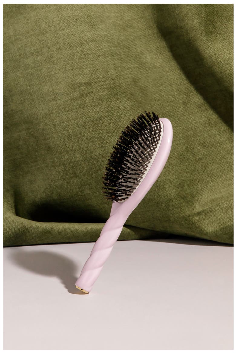 N.01 The Large Shine & Care Hairbrush, Alternate, color, LILAC PINK