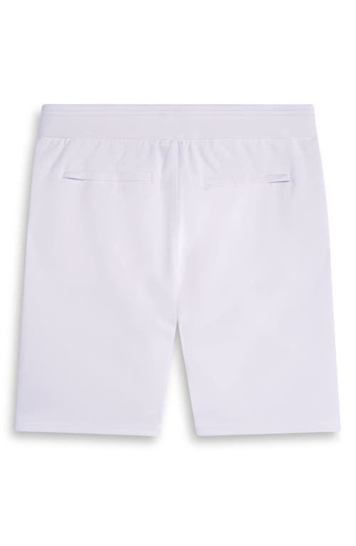 Bugatchi Soft Touch Knit Shorts In Chalk
