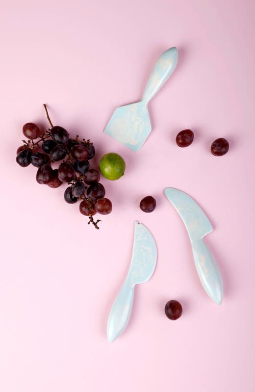CASA AMAROSA CASA AMAROSA SET OF 3 RESIN CHEESE KNIVES