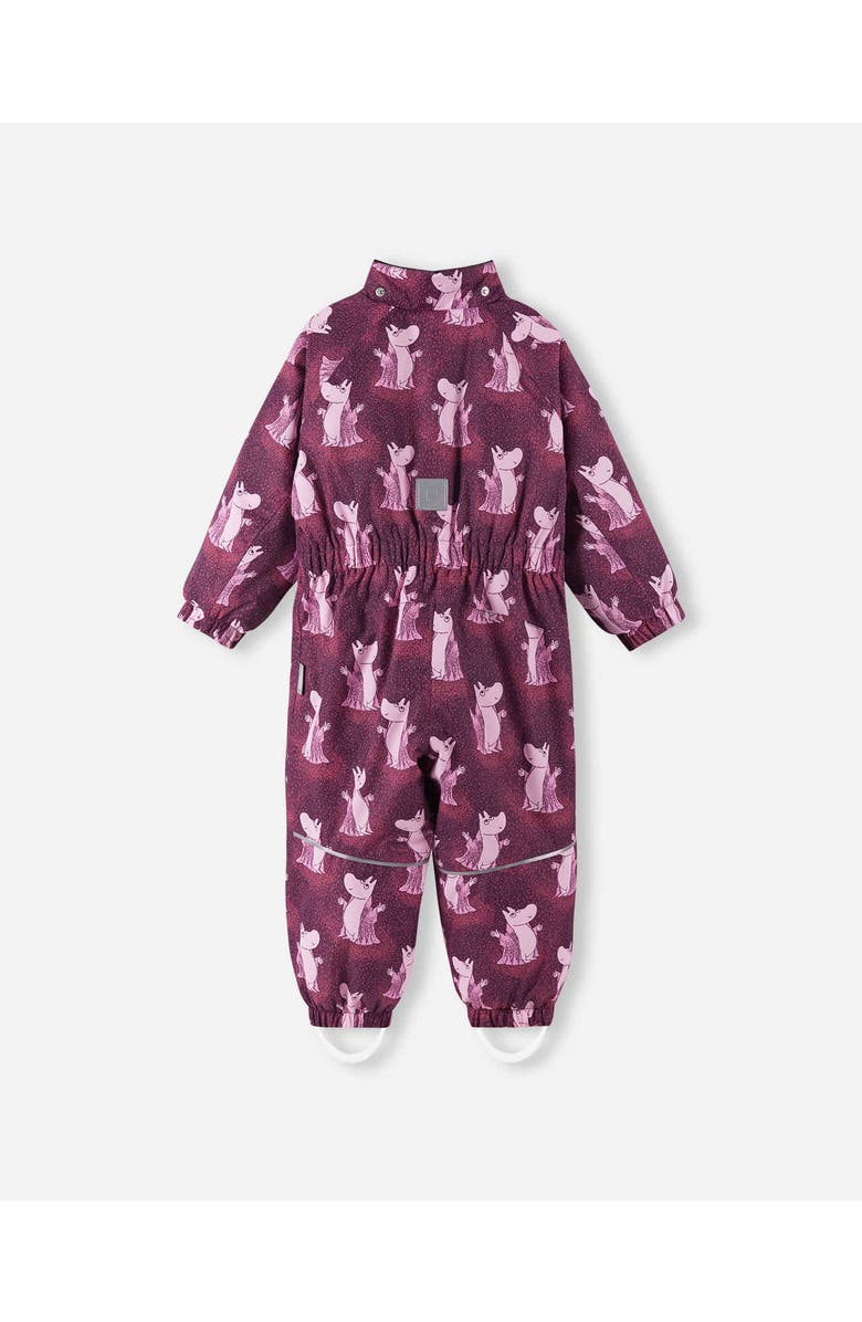 Reima Tec winter overall, Moomin Lyster, Alternate, color, Deep Purple