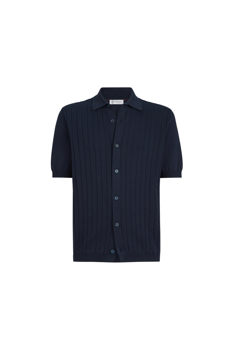 Knit shirt, Alternate, color, Navy Blue