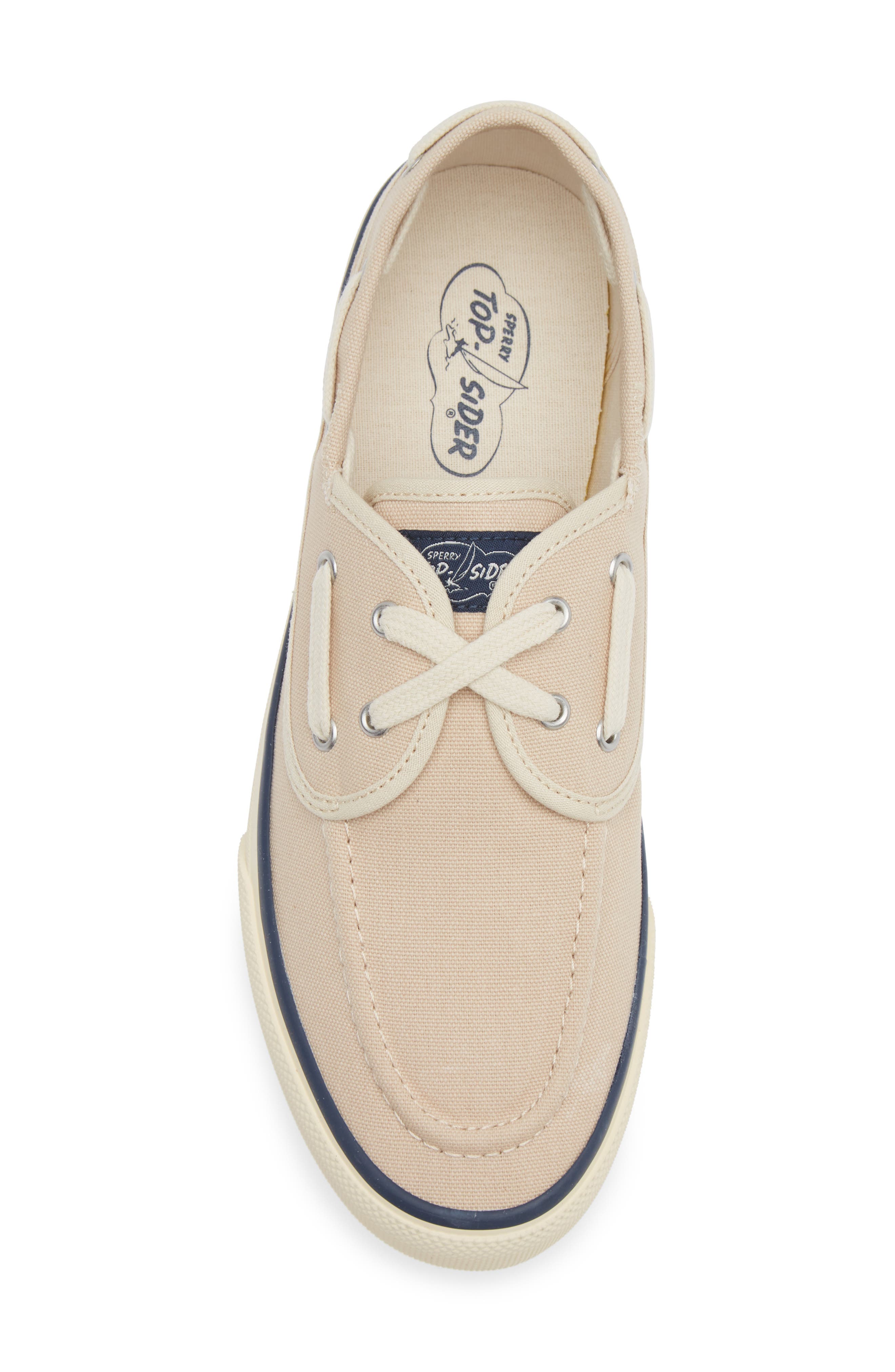 Sperry Classic Seamate Boat Shoe, Alternate, color, Light Beige