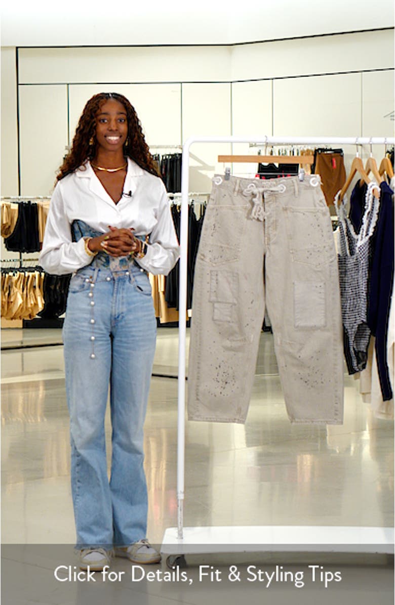 Moxie Low Slung Drawstring Jeans, sales video thumbnail