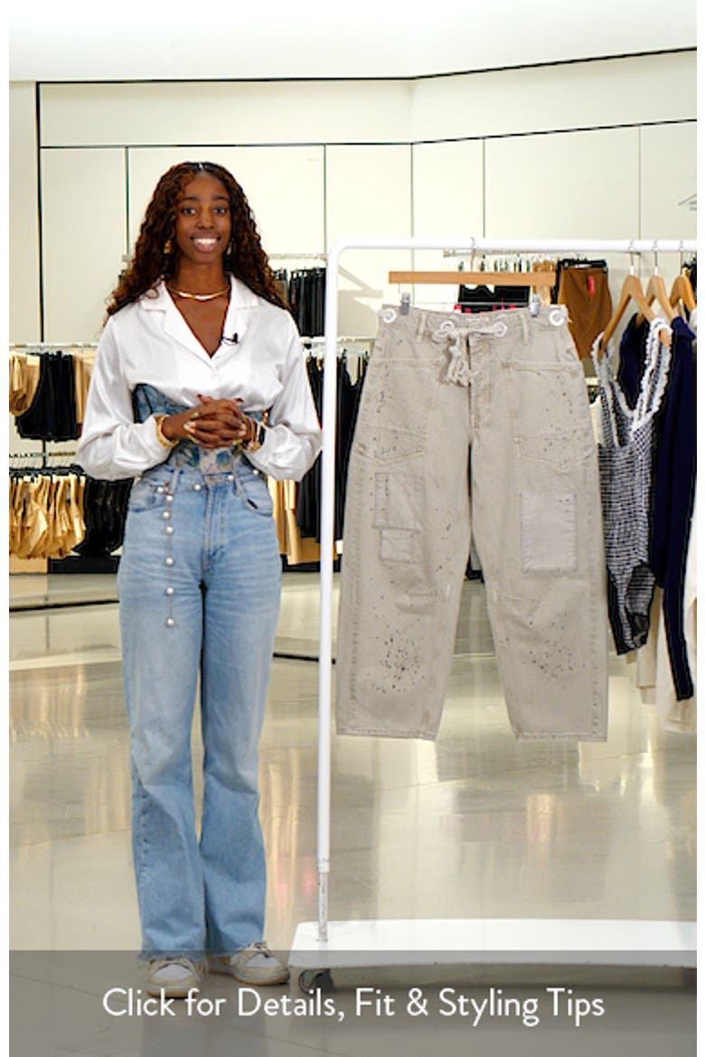 Moxie Low Slung Drawstring Jeans video