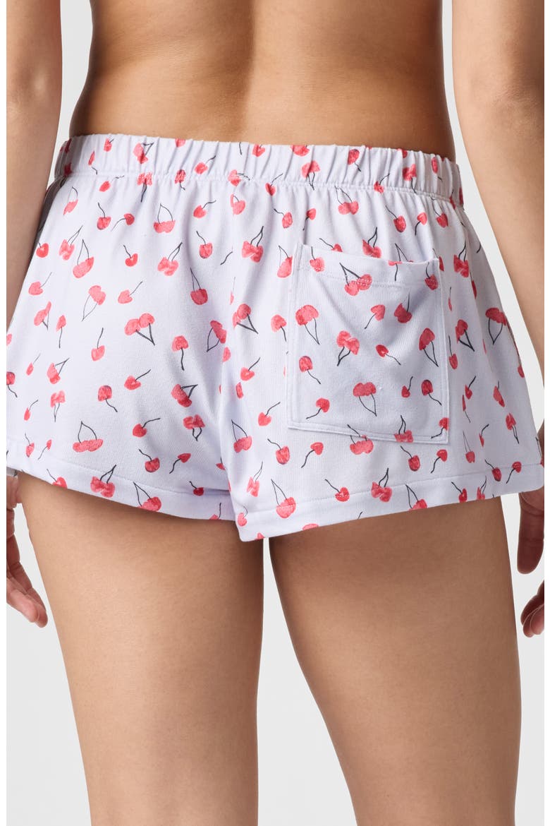 Pillowsoft Sleep Shorts, Alternate, color, CHERRY HAL BLUE