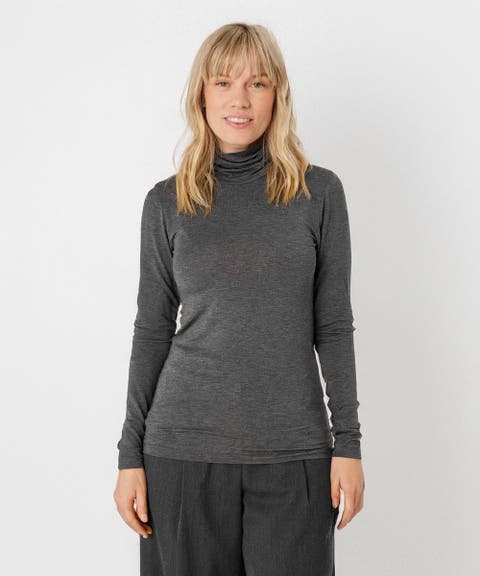 Mabrooklyn Roll Neck Top