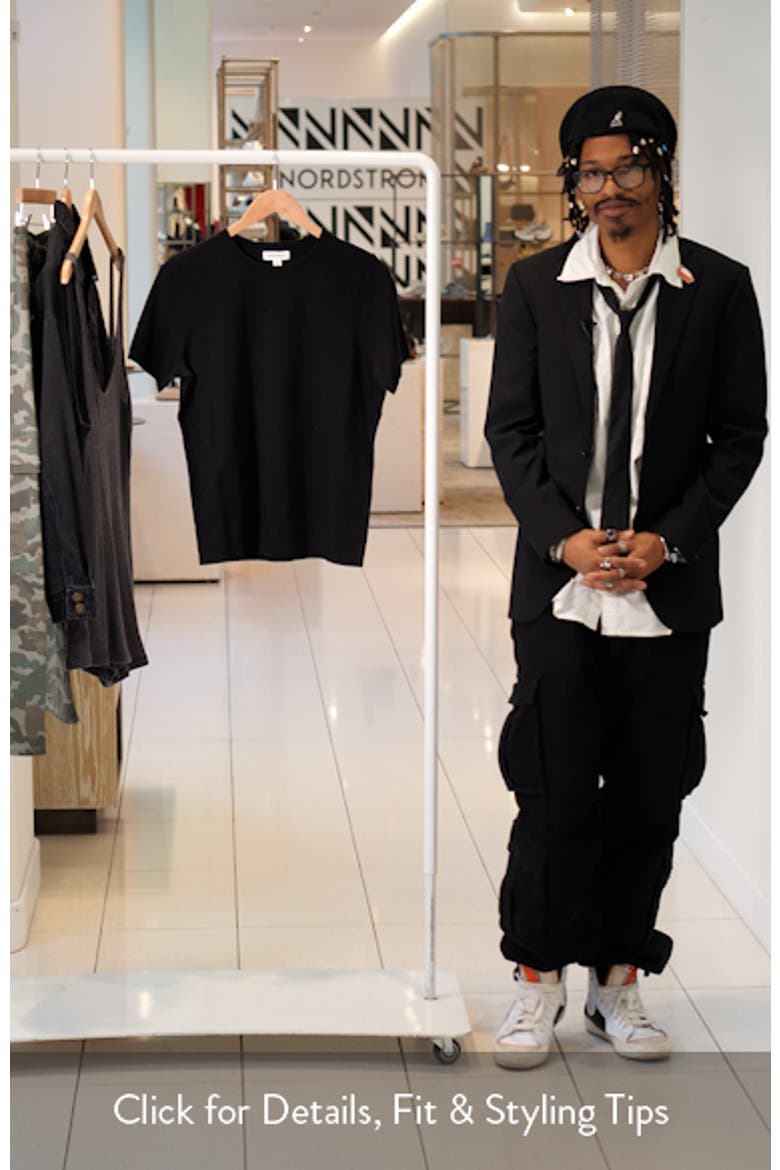 Slim Fit Short Sleeve Sweater video