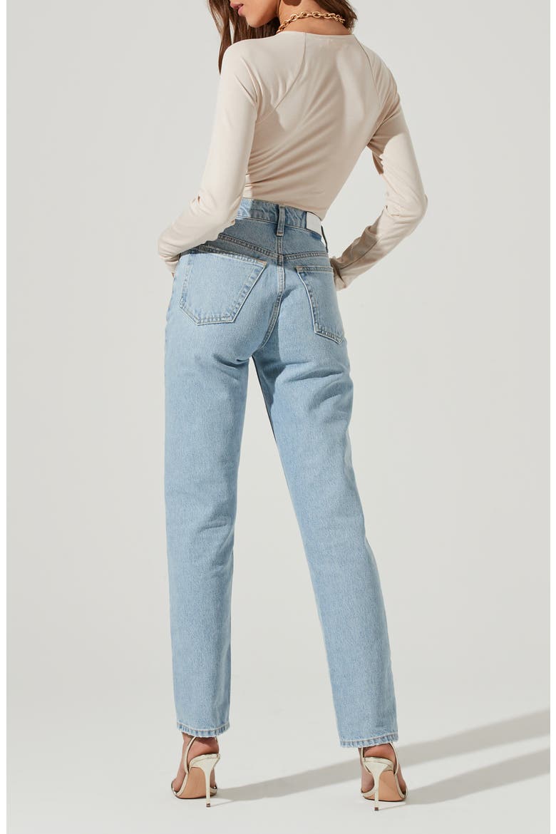 the Label Cutout Bodysuit, Alternate, color, BONE