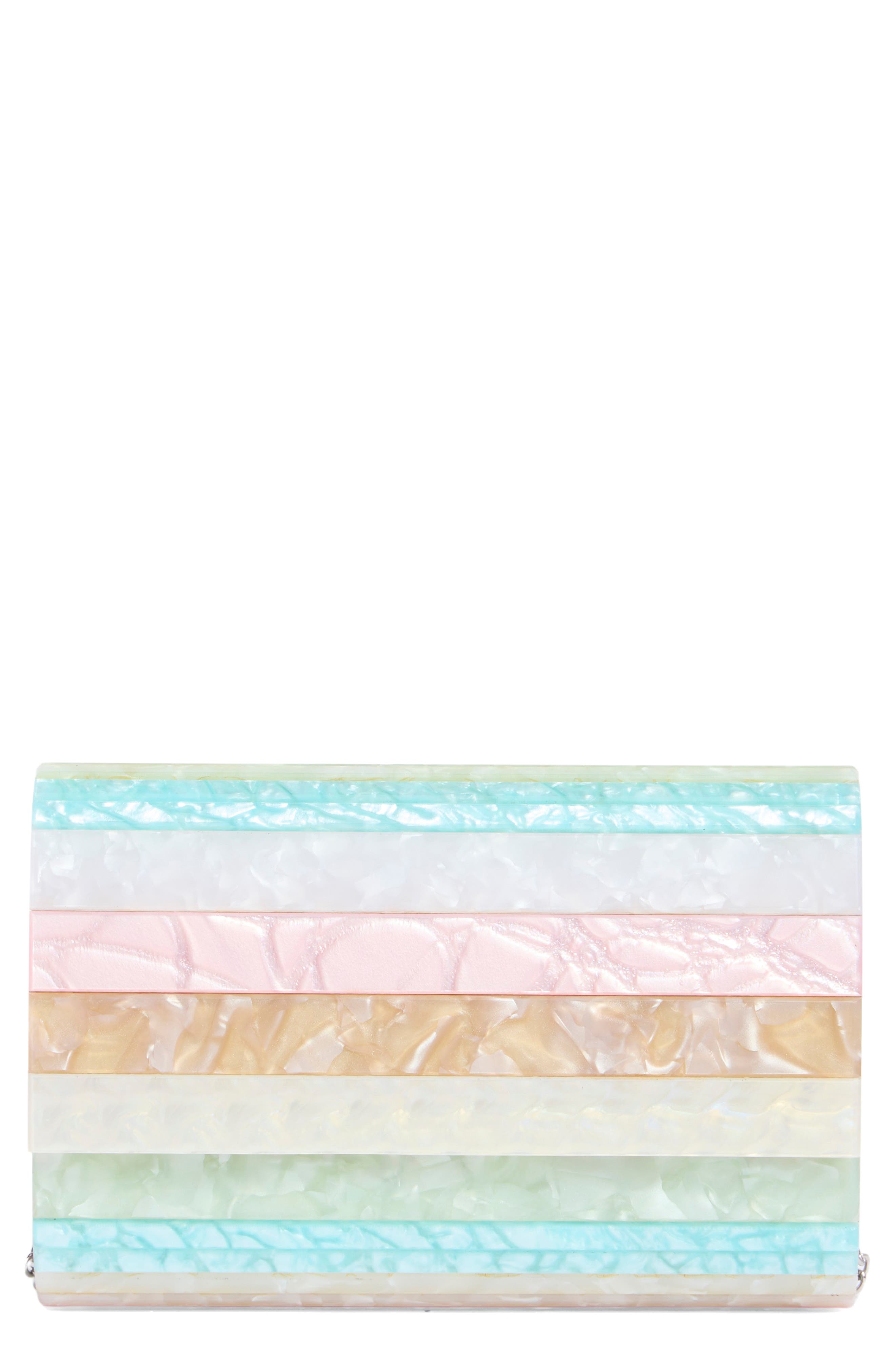 Kurt Geiger London Disco Acrylic Flap Clutch