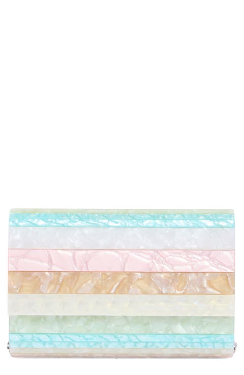 Disco Acrylic Flap Clutch