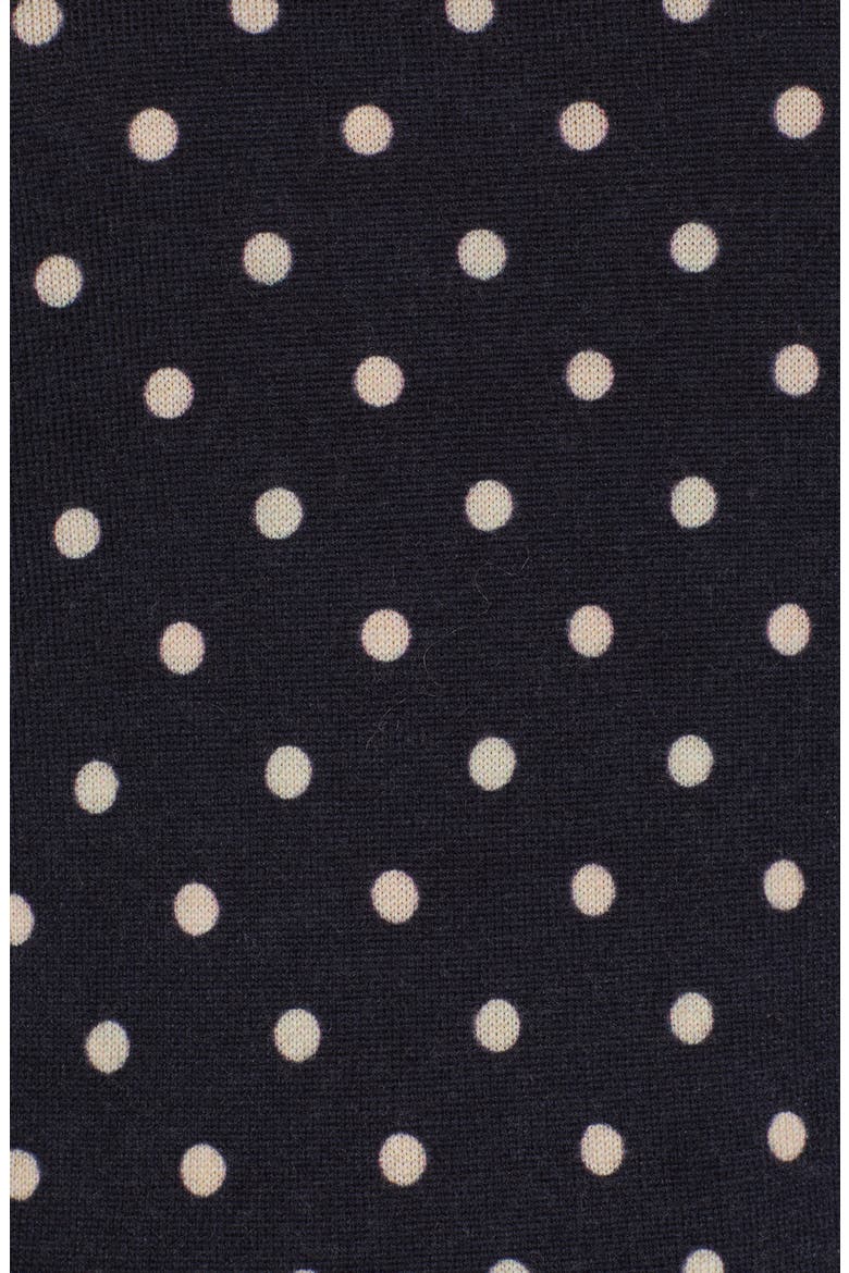 Dot Sweater, Alternate, color, NAVY COMBO